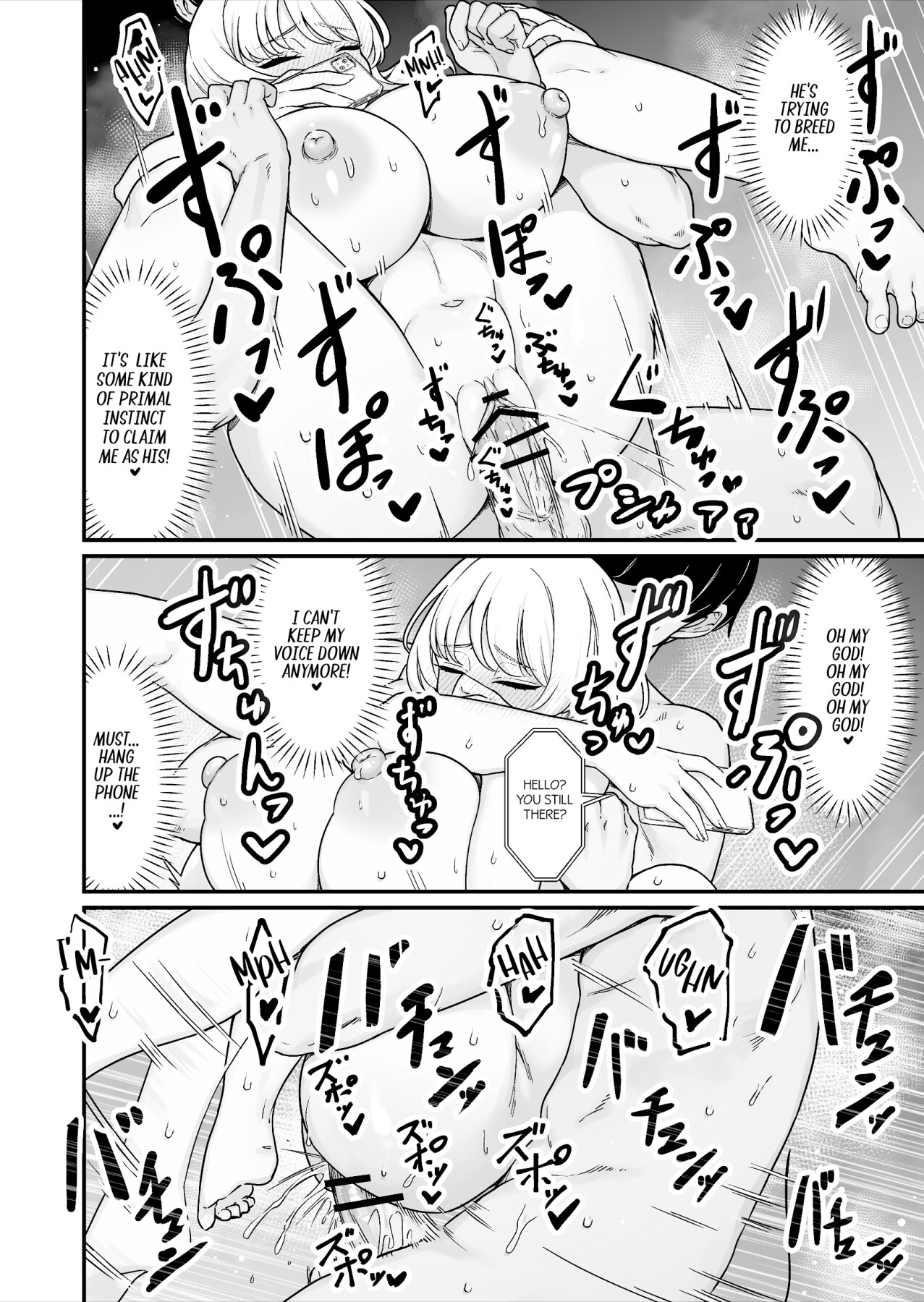 Hentai Manga Comic-I Had Wild Sex with a Taken Busty Gyaru Part-Timer!-Read-47